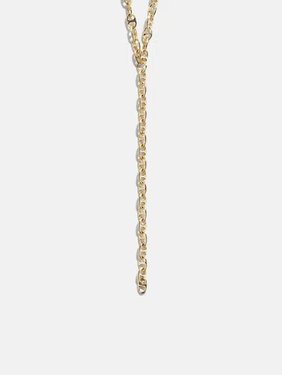 Baublebar Thalia Gold Lariat Necklace
