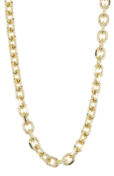 Baublebar Thick Chain Link Necklace In Gold