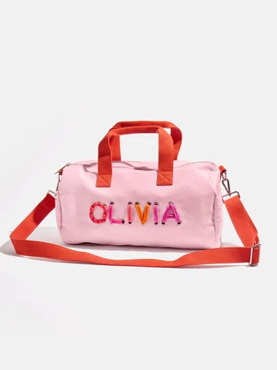 Baublebar Thready To Go Kids' Custom Duffle In Orange