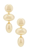 Baublebar Three Station Drop Earrings In Gold