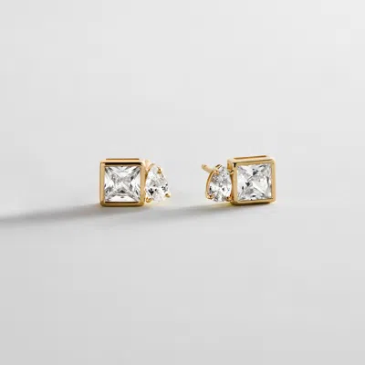 Baublebar Toi Et Moi 14k Gold Stud Earrings