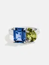 Baublebar Toi Et Moi Custom Birthstone Ring In Green