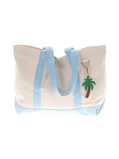 Pre-owned Baublebar Tote Bag In White