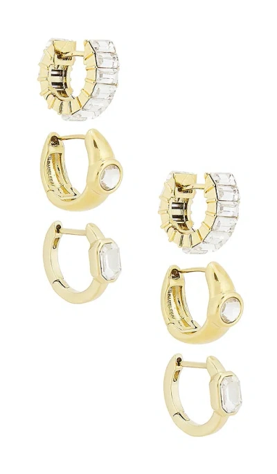 Baublebar Tyra Waterproof Earring Set In Transparent
