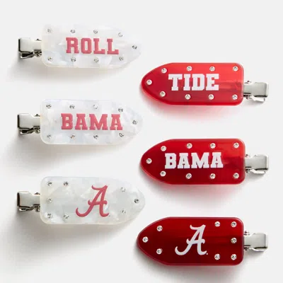 Baublebar University Of Alabama Creaseless Hair Clip Set