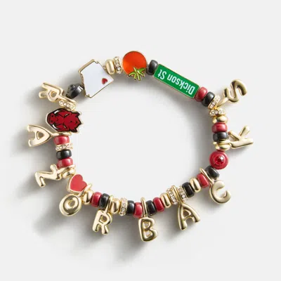 Baublebar University Of Arkansas Beaded Charm Bracelet