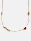 Baublebar University Of Arkansas Spaced Charm Necklace