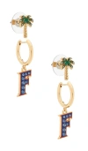 Baublebar University Of Florida Earring Set Of 2 In Gold