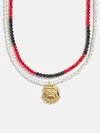 Baublebar University Of Georgia Beaded Logo Necklace Set