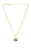 Baublebar University Of Georgia Statement Heart Necklace