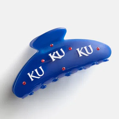 Baublebar University Of Kansas Logo Hair Claw Clip