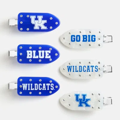 Baublebar University Of Kentucky Creaseless Hair Clip Set