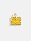 Baublebar University Of Michigan Cluster Charm In Gold