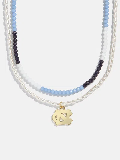 Baublebar University Of North Carolina Beaded Logo Necklace Set