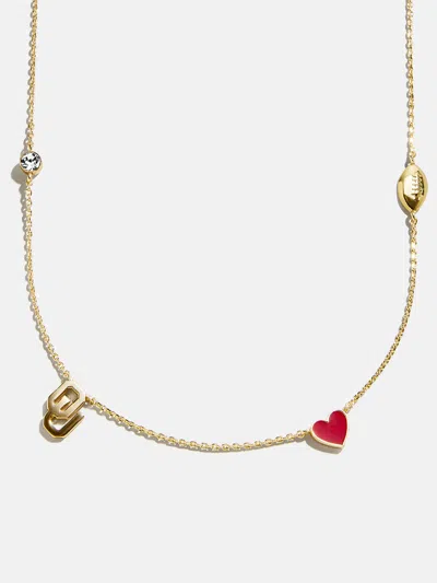 Baublebar University Of Oklahoma Spaced Charm Necklace