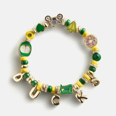 Baublebar University Of Oregon Beaded Charm Bracelet