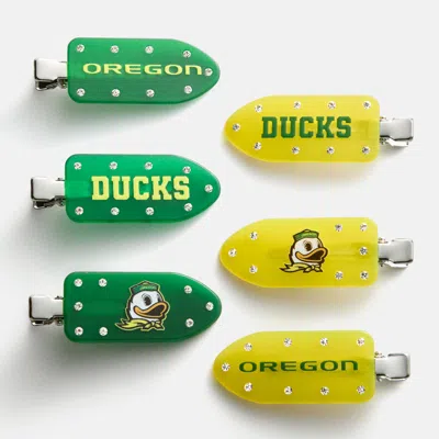 Baublebar University Of Oregon Creaseless Hair Clip Set