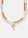 Baublebar University Of Tennessee Beaded Logo Necklace Set