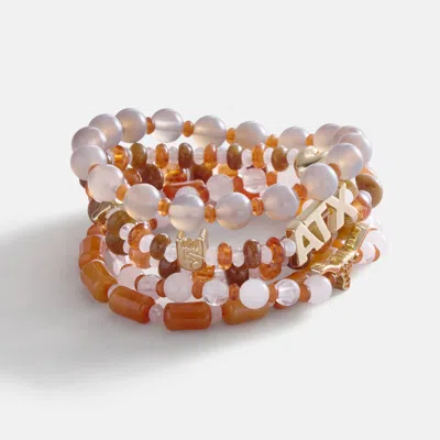 Baublebar University Of Texas At Austin Beaded Bracelet Set