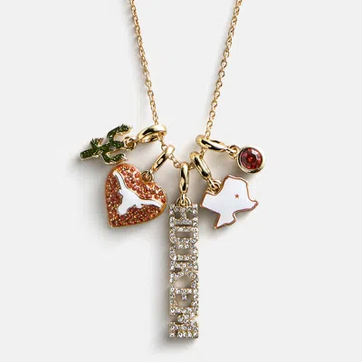 Baublebar University Of Texas At Austin Cluster Charm Necklace