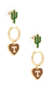 Baublebar University Of Texas At Austin Earring Set Of 2
