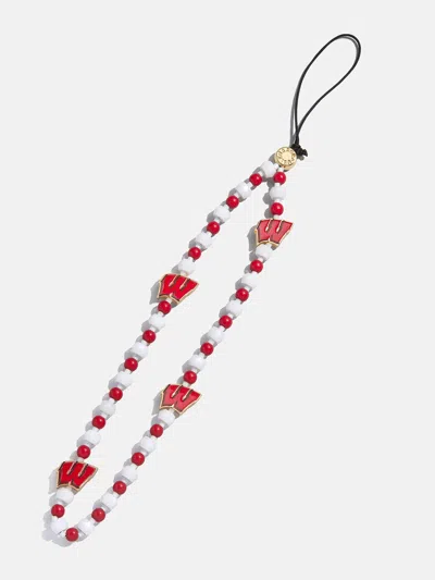 Baublebar University Of Wisconsin Beaded Phone Charm In Multi