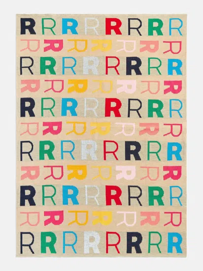 Baublebar Upside Down & All Around Custom Blanket In Brown