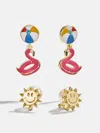 Baublebar Vacation Mode Kids' Earring Set