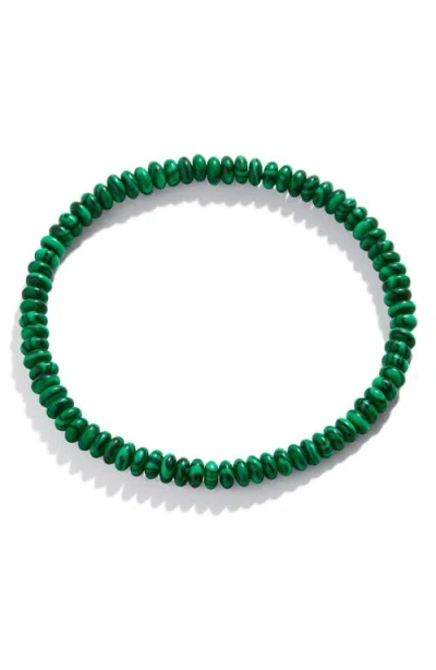 Baublebar Valentina Beaded Stretch Bracelet In Green