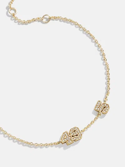 Baublebar Varsity Number Custom Bracelet