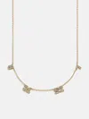 Baublebar Varsity Number Custom Necklace In Gold