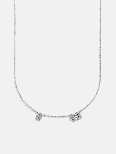 Baublebar Varsity Number Custom Necklace