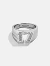 Baublebar Varsity Number Custom Ring
