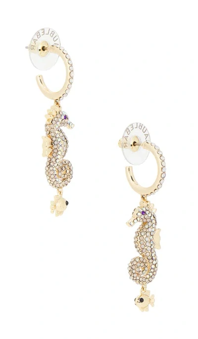 Baublebar Vela Seahorse Earrings In Gold