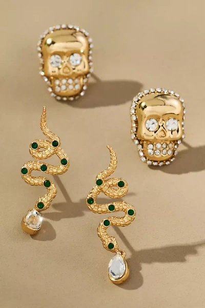 Baublebar Venom And Vibes Earring Set In Transparent