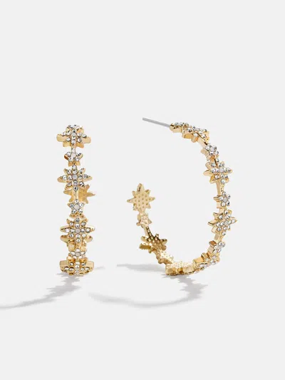 Baublebar Venus Celestial Hoop Earrings In Gold