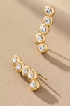 Baublebar Vera Cubic Zirconia Climber Earrings In Gold Tone In Gold