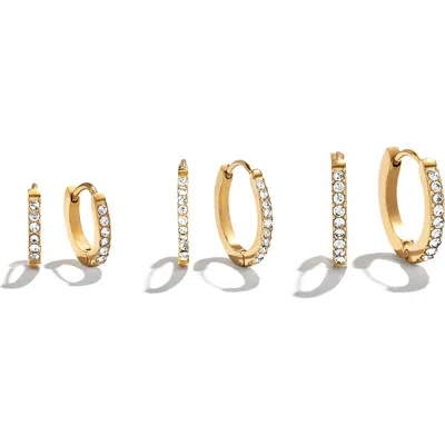 Baublebar Verbena Waterproof Earring Set In Clear