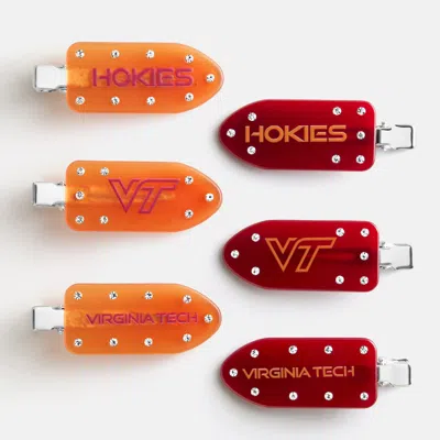 Baublebar Virginia Tech University Creaseless Hair Clip Set