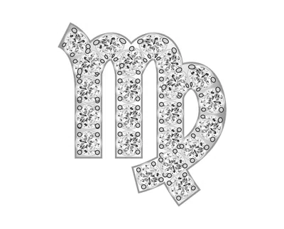Baublebar Virgo Mini Zodiac Icon In Metallic