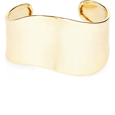 Baublebar Wave Cuff Bracelet In Gold