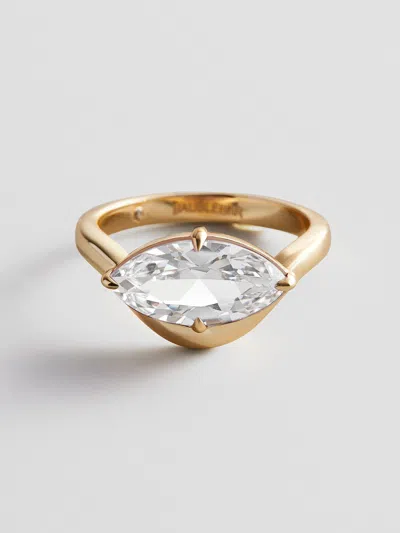 Baublebar Wavy Custom Birthstone Ring In Gold