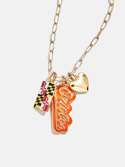 Baublebar Wear By Erin Andrews X  Baltimore Orioles Charm Necklace