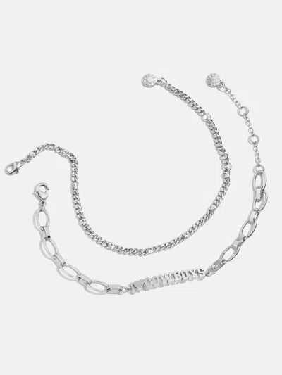 Baublebar Wear By Erin Andrews X  Dallas Cowboys Chain Bracelet Set