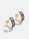 Baublebar Wear By Erin Andrews X  Detroit Tigers Enamel Hoop Earrings