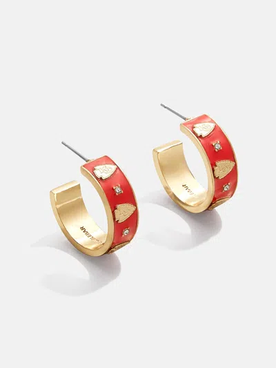 Baublebar Wear By Erin Andrews X  Enamel Hoop Earrings