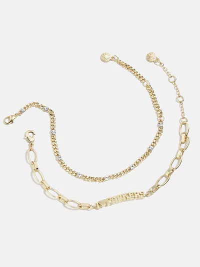 Baublebar Wear By Erin Andrews X  Green Bay Packers Chain Bracelet Set