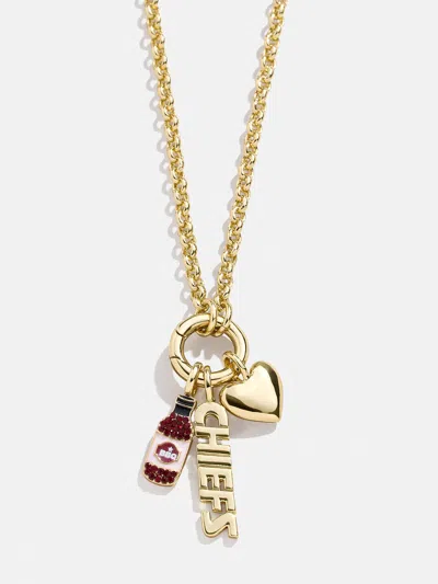 Baublebar Wear By Erin Andrews X  Kansas City Chiefs Charm Necklace