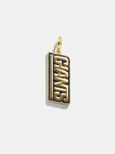 Baublebar Wear By Erin Andrews X  New York Giants Cluster Charm In Gold