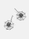 Baublebar Web Struck Earrings In Silver